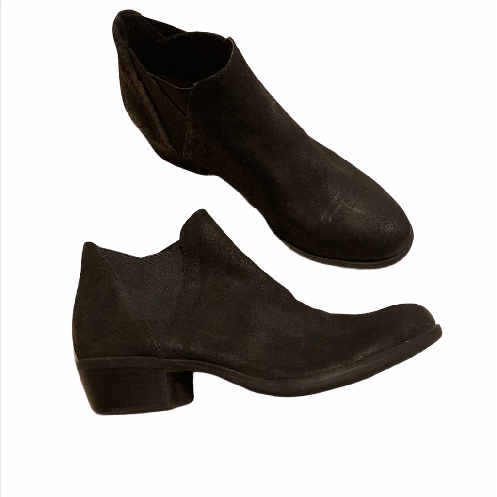 Lucky Brand Leather Booties